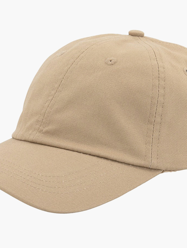 Woolworths Stone Plain Baseball Cap - front