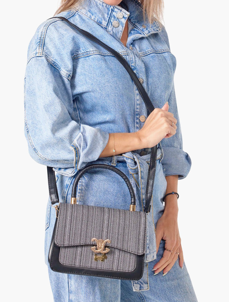 Scotty Bags Phantom Black Arabella Tote - side