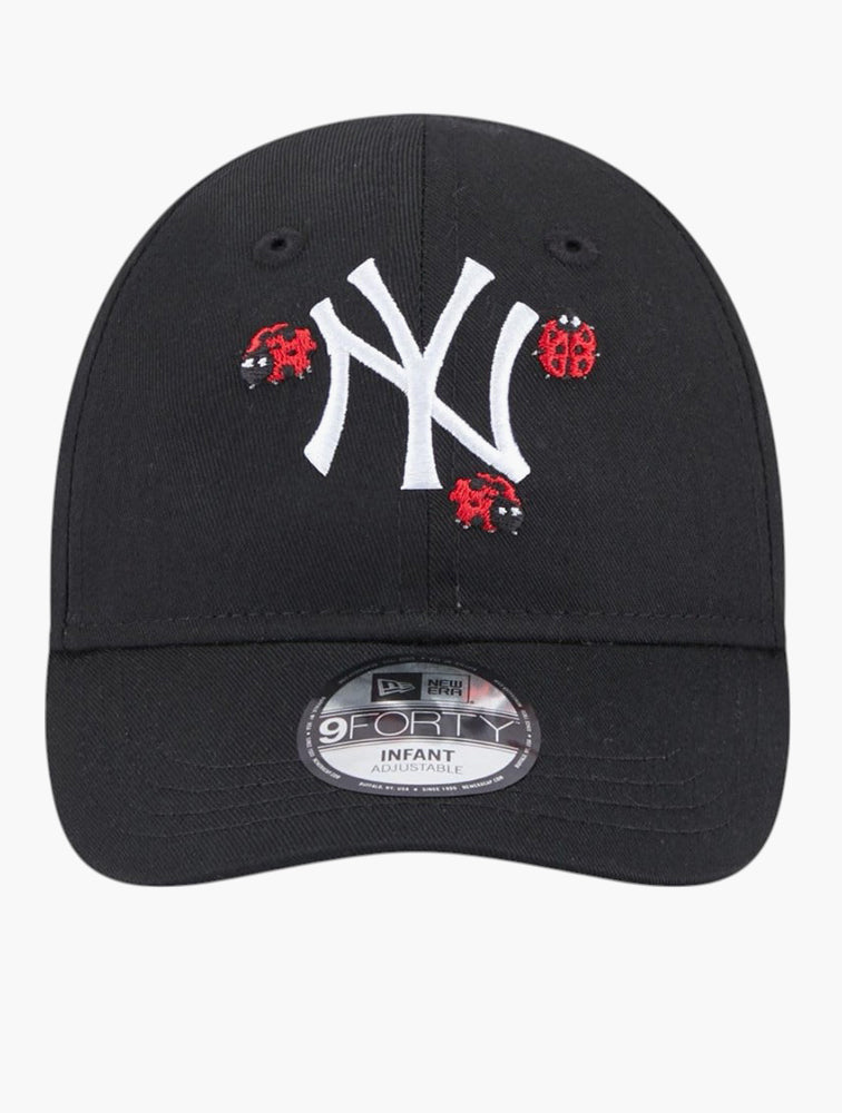 New Era Black 9FORTY Embroidered Cap - Back