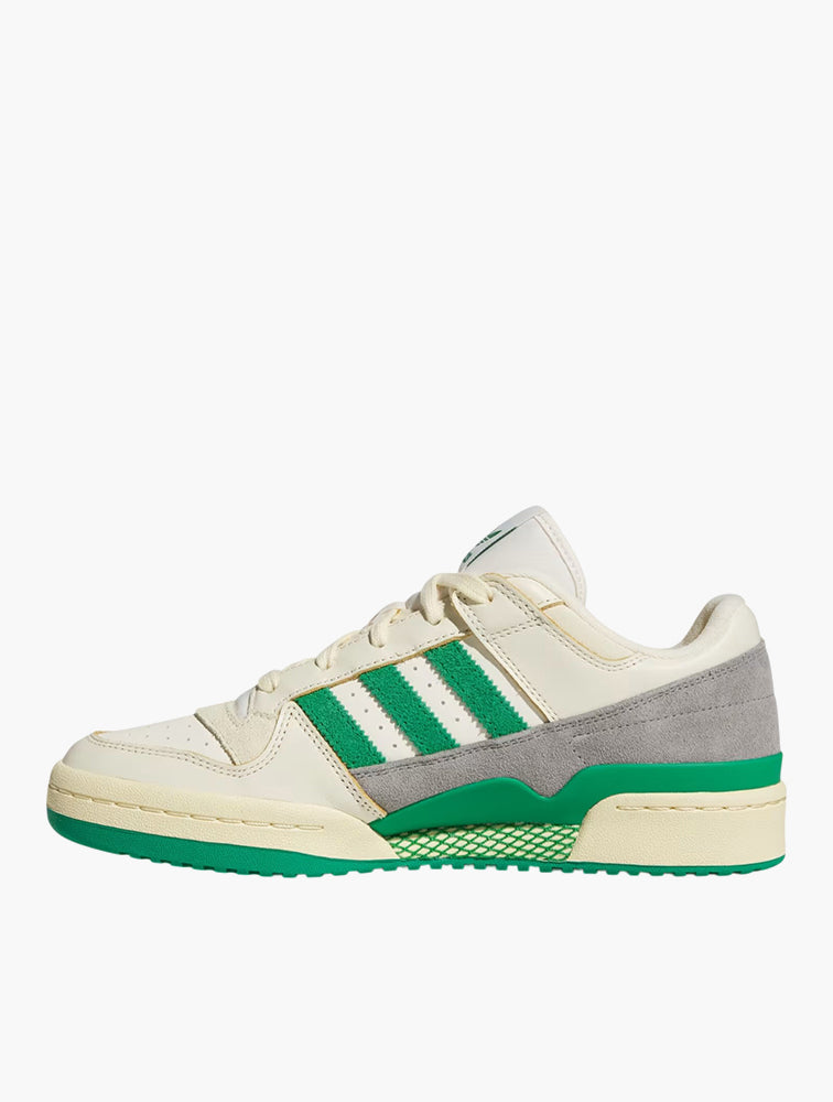 Adidas Forum Low CL Cream White and Green - Back View