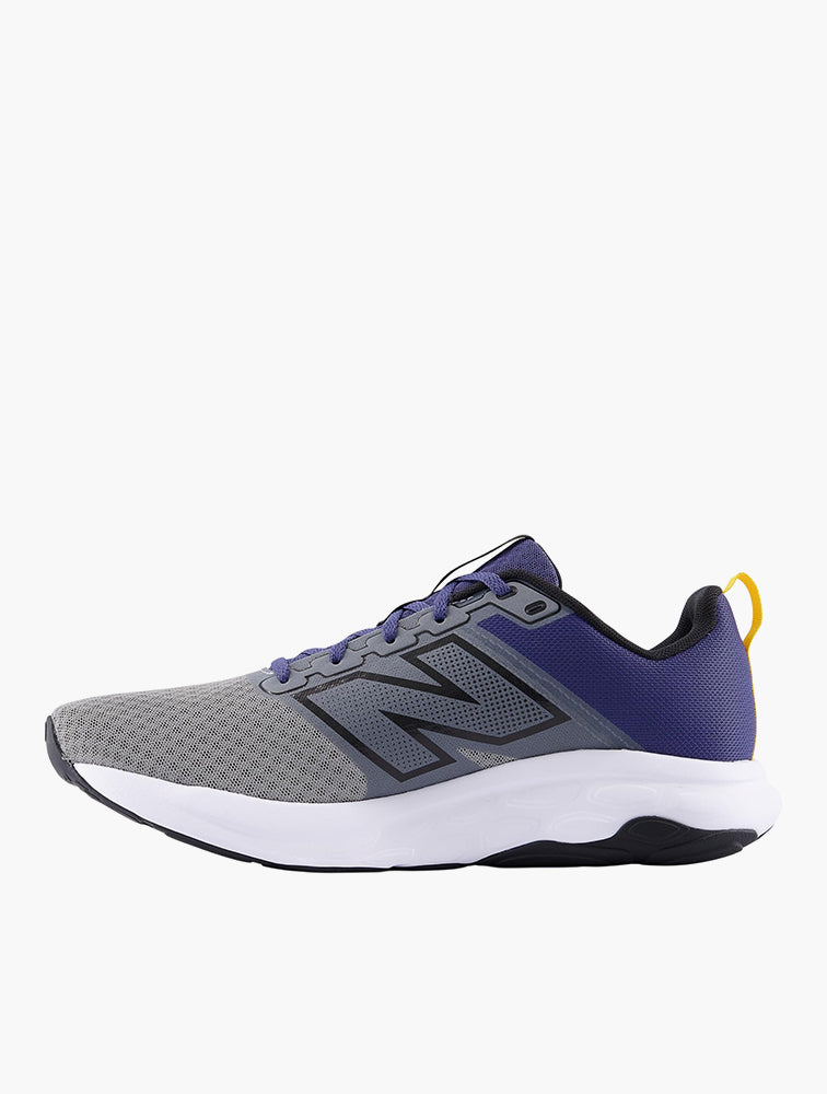 New Balance Grey Blue 460 V4 Running Shoes back