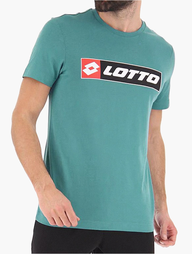 Lotto Blue Logo Short Sleeve Tee side view