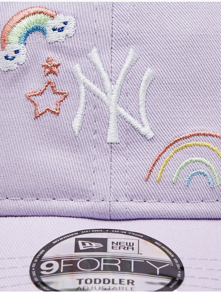 New Era Purple Tod Starry 940 Logo Cap - Back