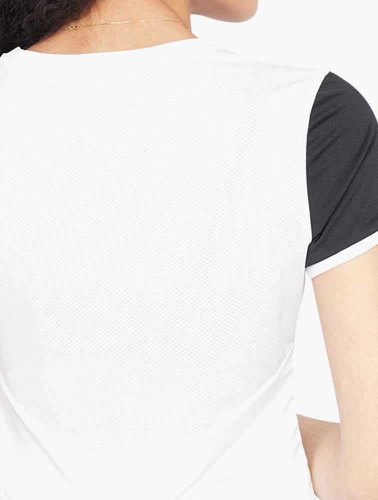 Lotto White & Black Printed Short Sleeve Tee detail view