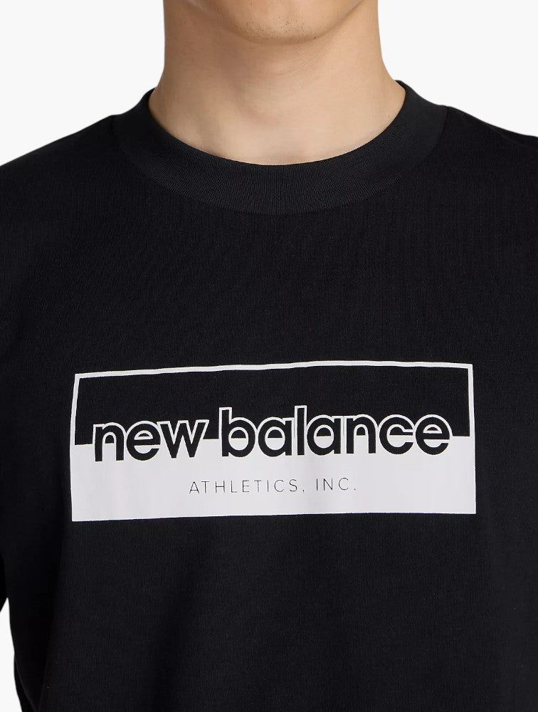New Balance Black Logo Graphic Tee - Detail