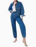 Sinsay Blue High Waist Balloon Jeans - Front