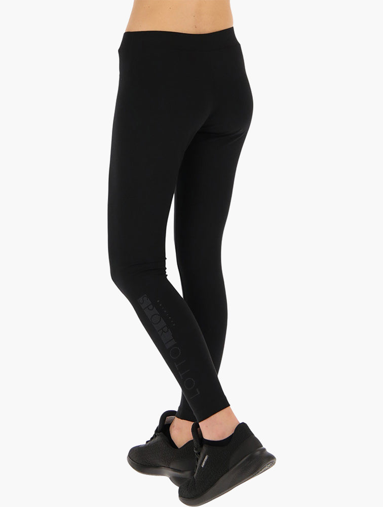 Lotto Black Dinamico VII Leggings back