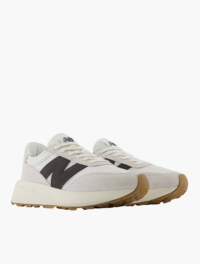 New Balance 370 Sea Salt Sneakers - Top
