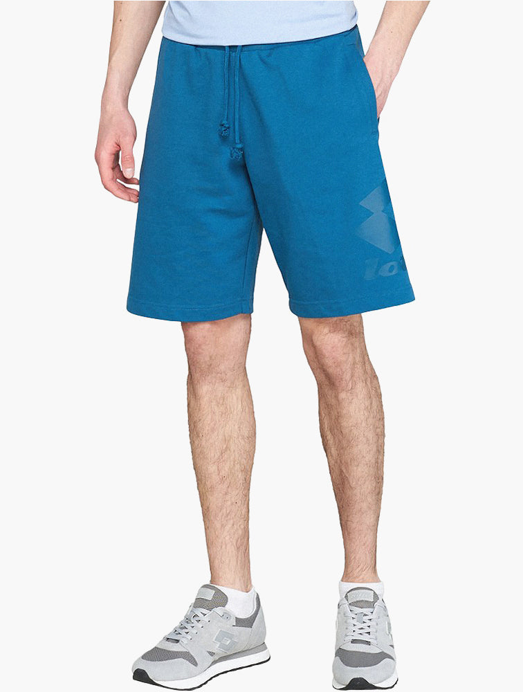 Lotto Blue & Coral Smart III Bermuda Shorts - Front