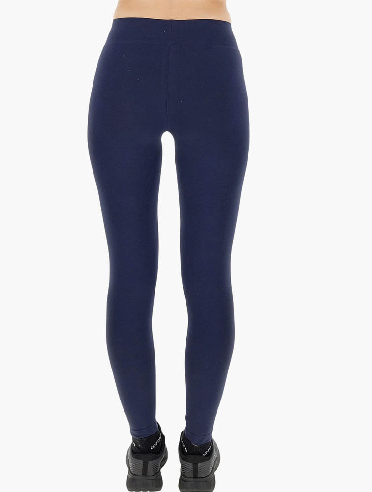 Lotto Dark Blue Lifestyle Smart Leggings side view