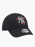 New Era Black 9FORTY Embroidered Cap - Front