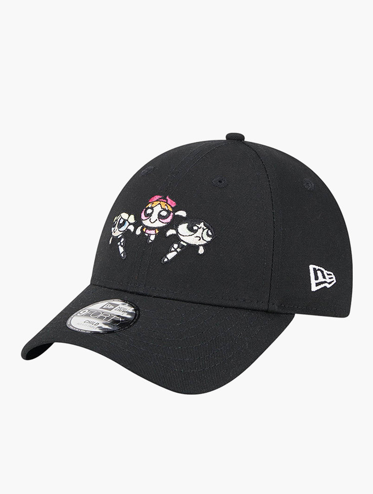 New Era Black Powerpuff Girls 940 Cap - Front