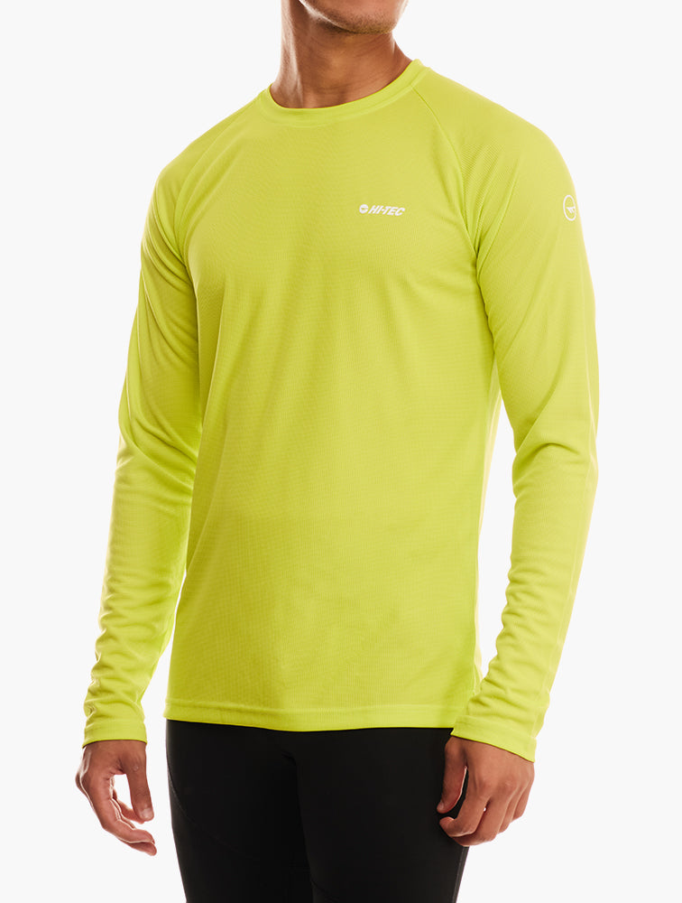 Hi-Tec Acid Lime Geo Active Top back