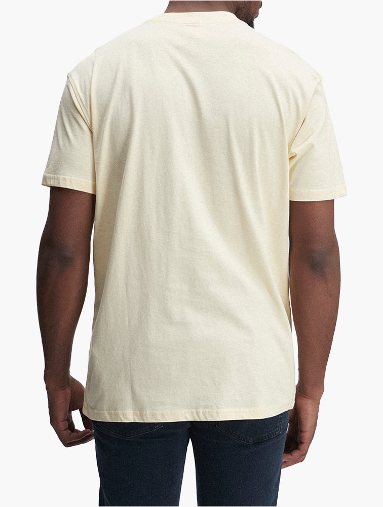 Kappa Beige Authentic Mally Tee detail