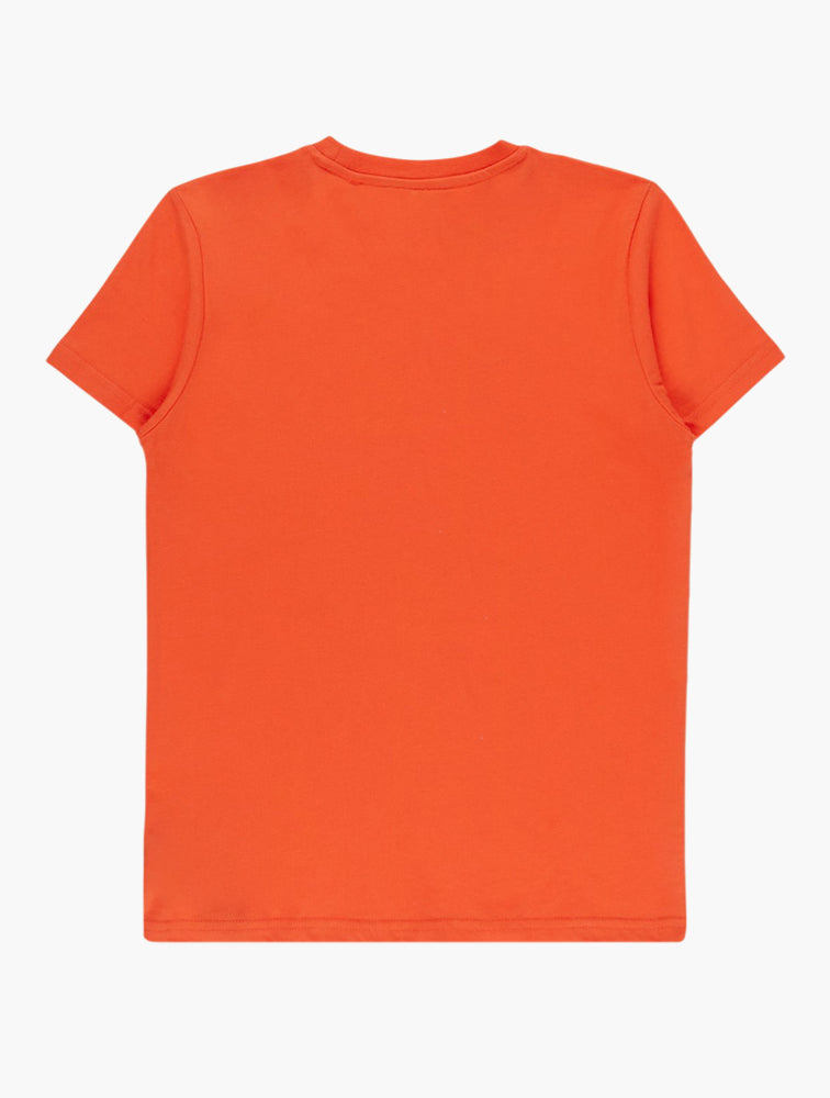 Lotto Orange Dreams Short Sleeve Tee back view