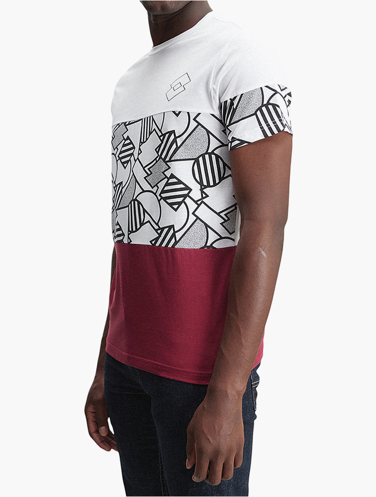 Lotto Purple Athletica Tee back