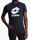 Lotto Navy Blue Smart III T-Shirt front