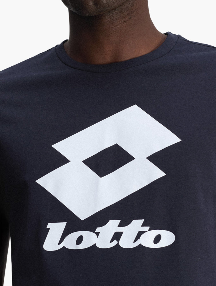 Lotto Navy Blue Smart III Tee detail view