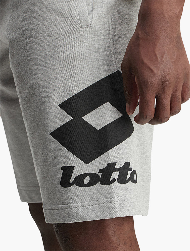 Lotto Grey Melange Smart III Bermuda Shorts side