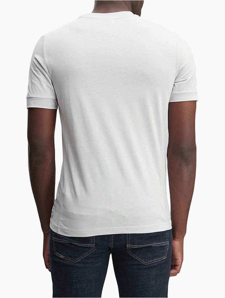 Lotto Grey Athletica Due V Tee detail
