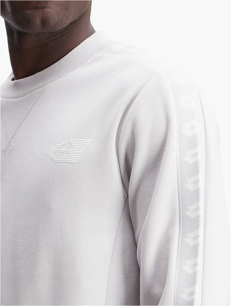 Lotto Grey Athletica Due Sweatshirt side view