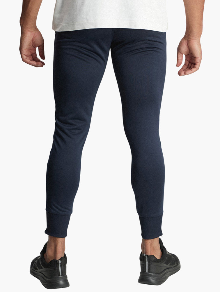 Lotto Navy Blue Logo Tennis Pants back view