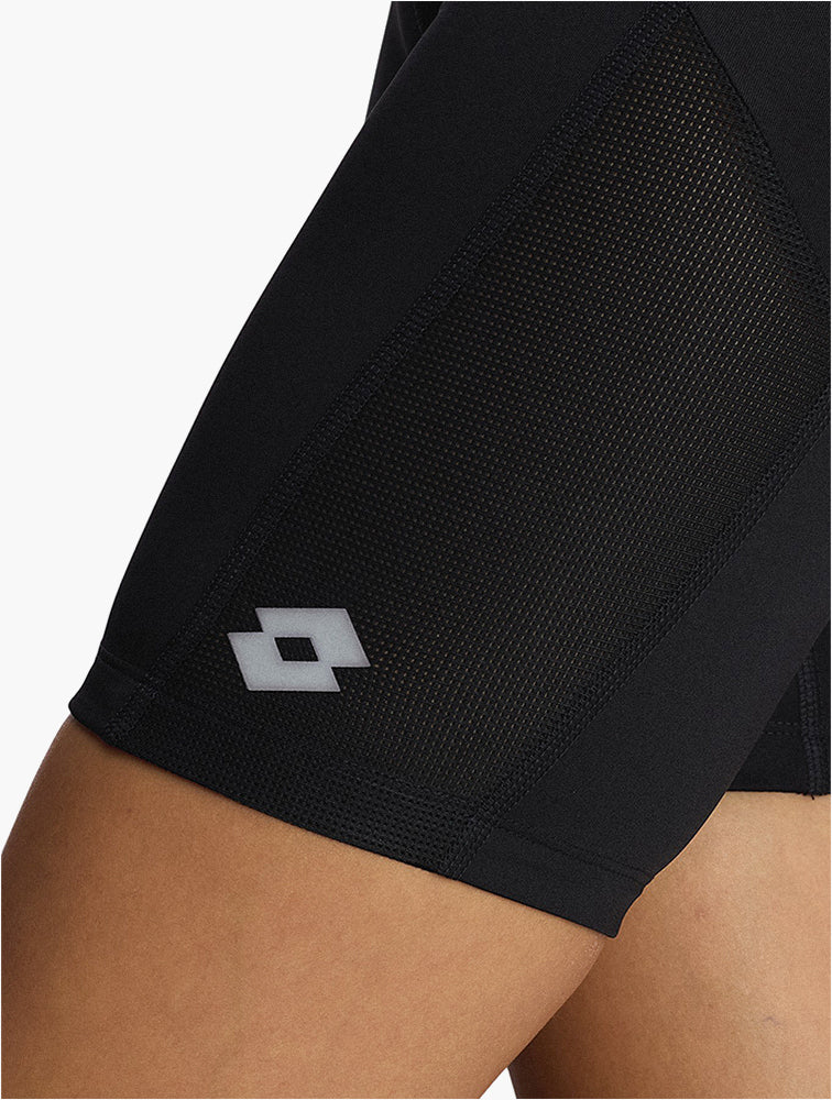 Lotto Black Biker Shorts detail