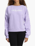 Lotto Purple Athletica Due Long Sleeve Sweatshirt front view