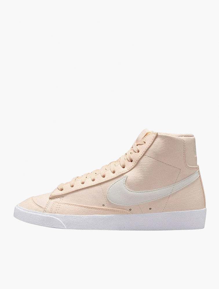 Nike Peach Blazer Mid 77 Sneakers - Side