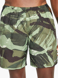 Nike Green Camo Running Shorts front