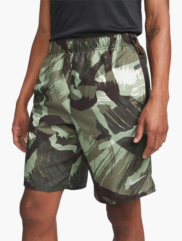 Nike Green Camo Running Shorts back