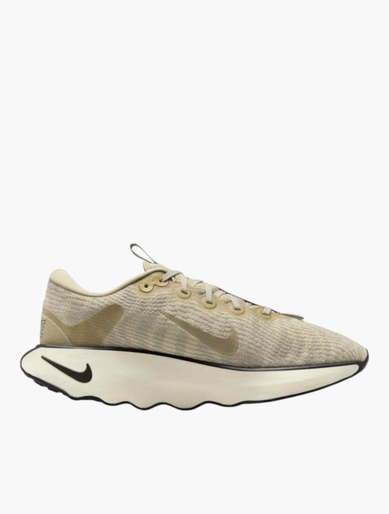 Nike Desert Khaki & Sail Motiva Walking Trainers - Side View