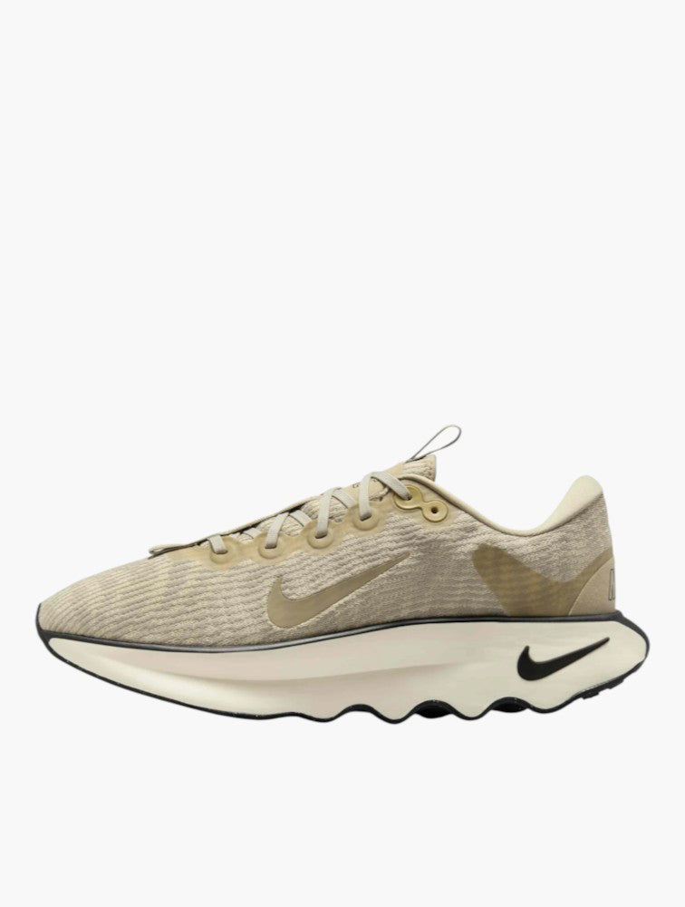 Nike Desert Khaki & Sail Motiva Walking Trainers - Back View