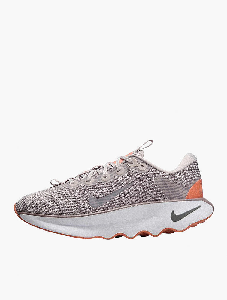 Nike Platinum Violet & Taupe Grey Motiva Walking Trainers - Side