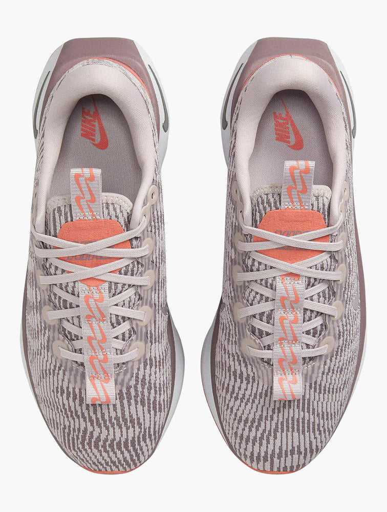 Nike Platinum Violet & Taupe Grey Motiva Walking Trainers - Back