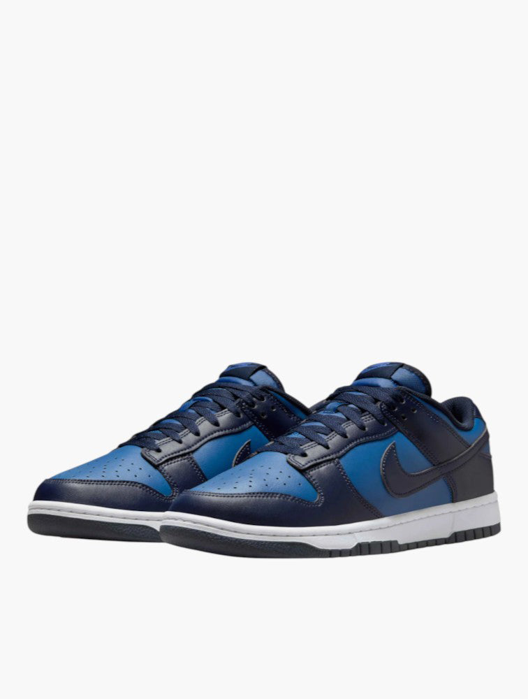 Nike Dunk Low Retro Mystic Navy White - Back View
