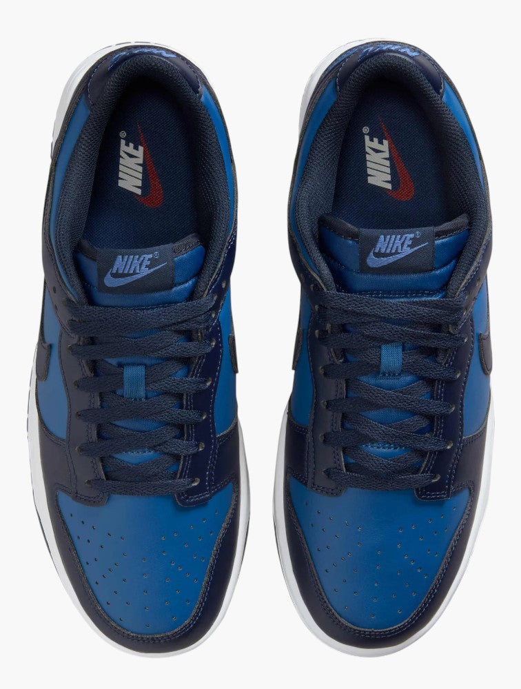 Nike Dunk Low Retro Mystic Navy White - Top View
