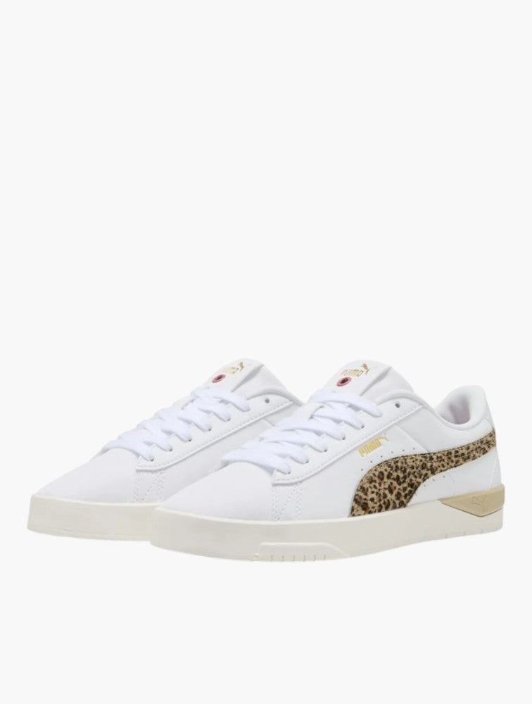 PUMA White Jada Classic Animal Flair Sneakers - side