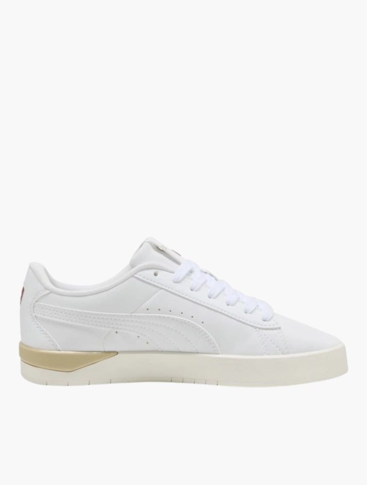 PUMA White Jada Classic Animal Flair Sneakers - top