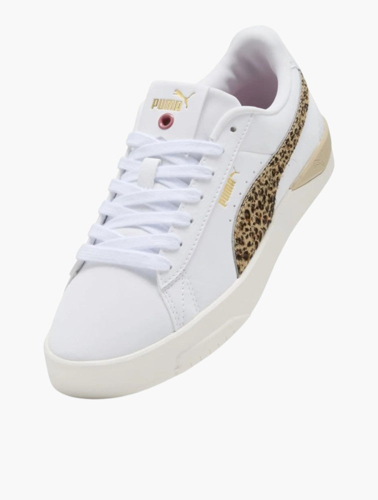 PUMA White Jada Classic Animal Flair Sneakers - sole
