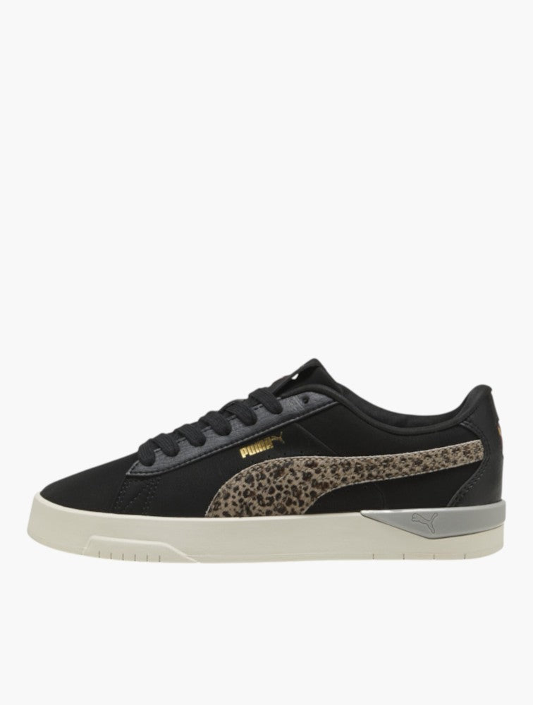 PUMA Black Jada Animal Flair Sneakers - front