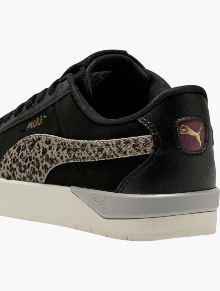 PUMA Black Jada Animal Flair Sneakers - back