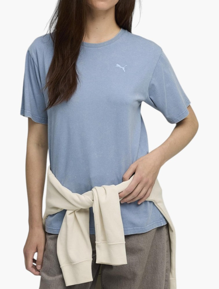 PUMA Cool Blue Relaxed Tee front