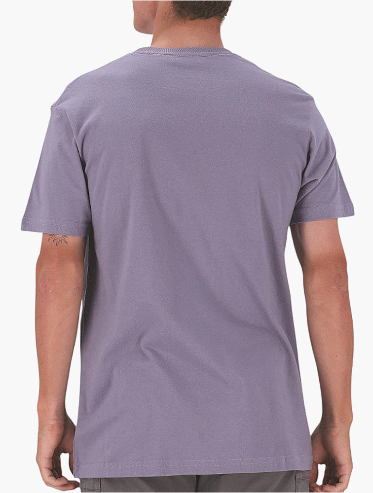 Salomon Blue Granite Round Trip Tee back