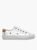 Soft Style Silver Forest Mono Slip On Sneakers - front
