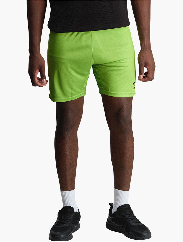 Umbro Green Athletic Shorts - styled male