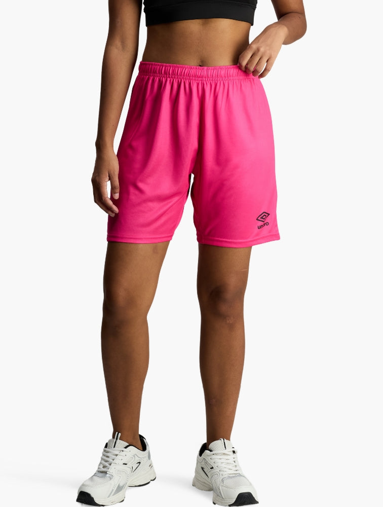 Umbro Pink Glow Athletic Shorts - back view