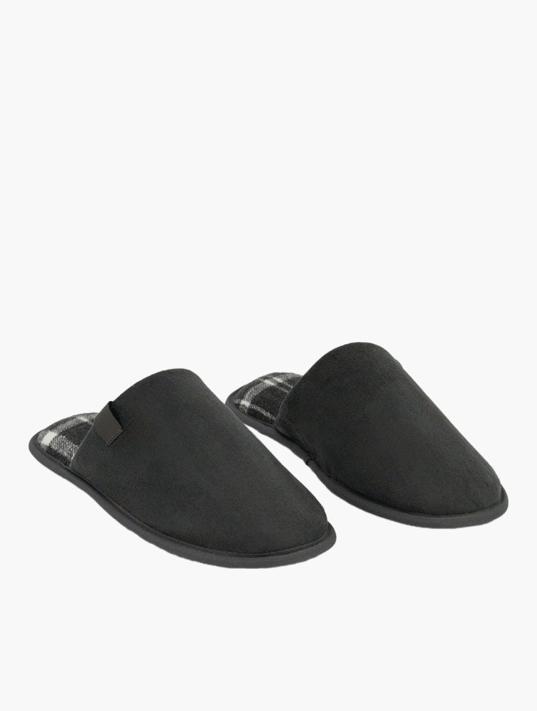 Woolworths Grey Textured Mule Slippers