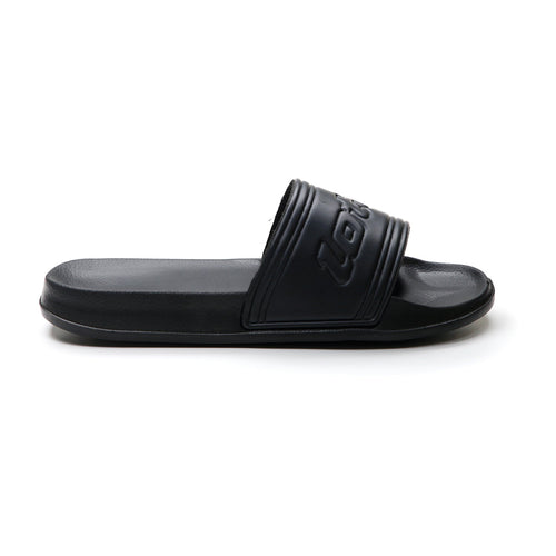 Lotto slide sandal in black