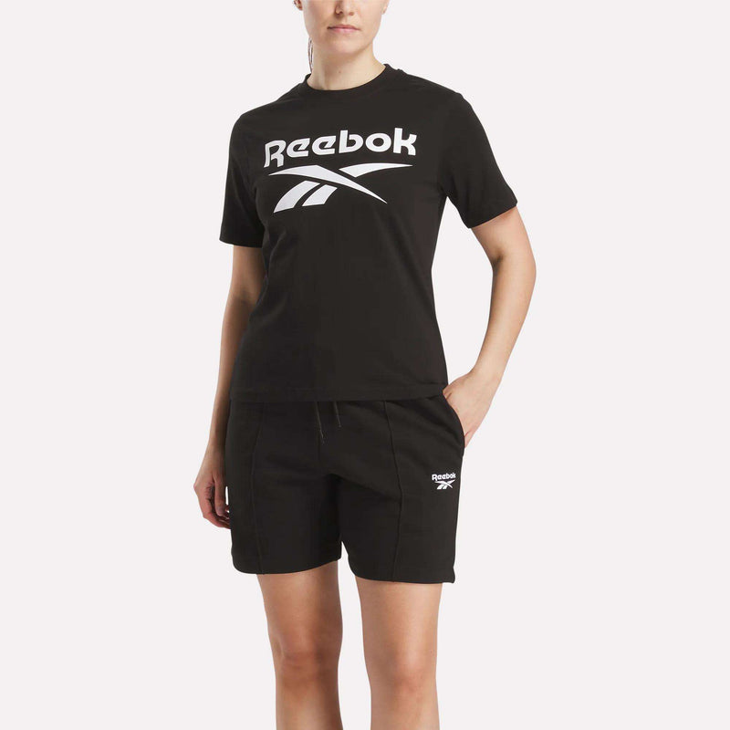 Reebok CL FV Oversized Tee in black